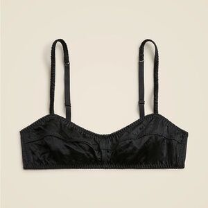Anna October© X J.Crew satin bralette - XL (NWT)